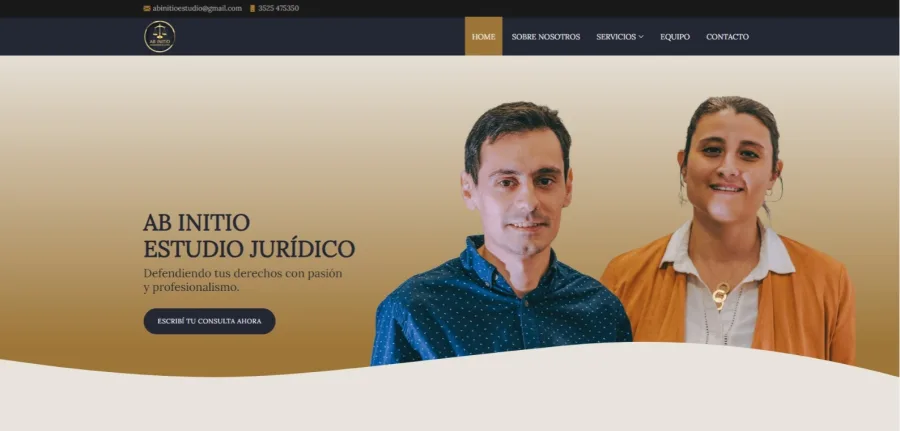 Sitio web de Estudio Abinitio
