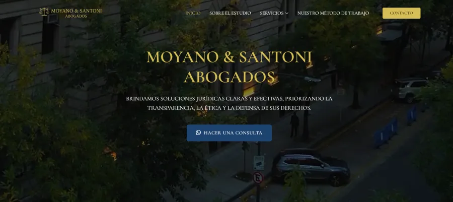 Sitio web de Moyanosantoni